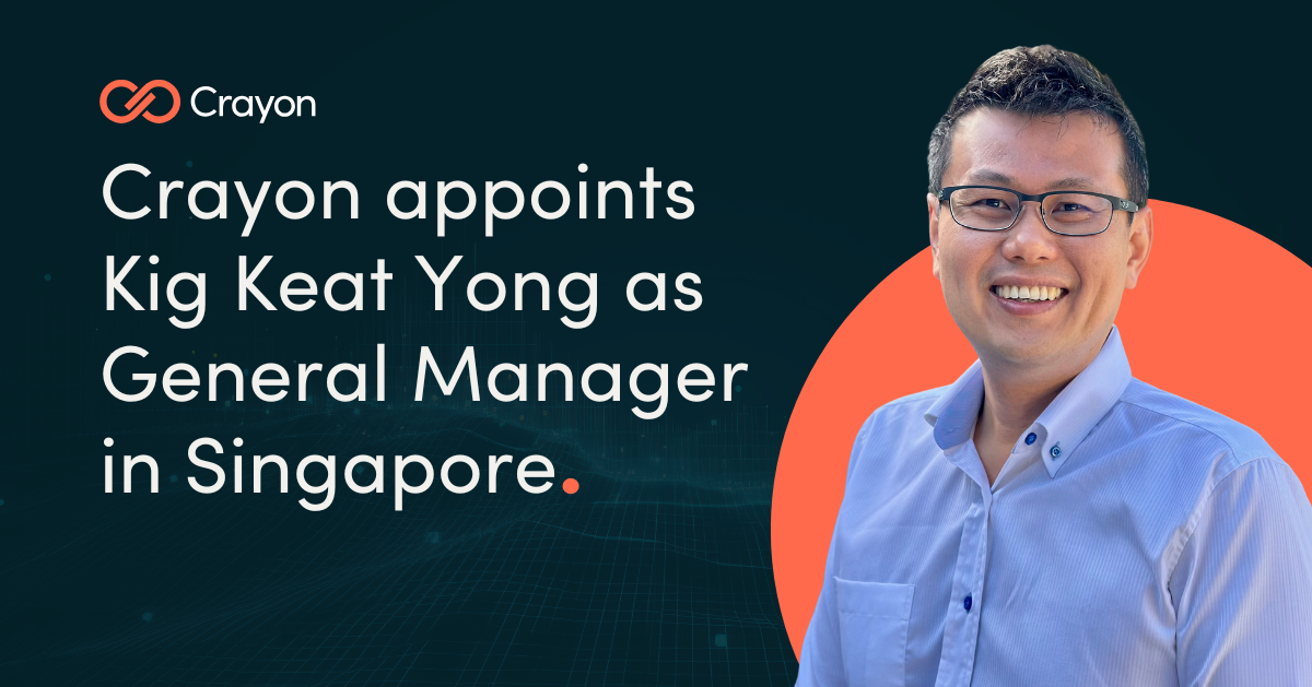 Crayon Appoints Kig Keat Yong as General Manager of Singapore